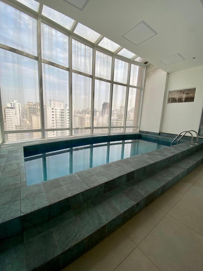 Flat Lindo Ao Lado Park Ibirapuera Av Paulista Com Garagem 103 Aparthotel Сао Паоло Екстериор снимка